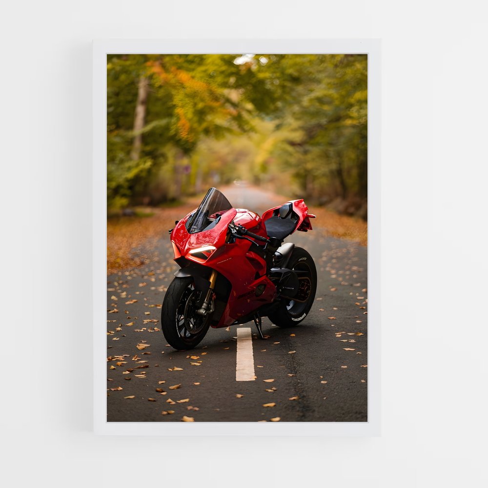 Poster v raffiné Panigale – affiche Ducati (vue 3)